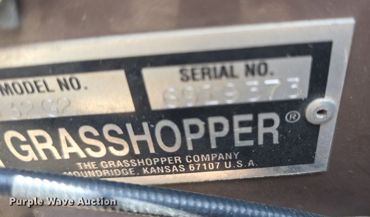 image for item EK6074 Grasshopper  932 ZTR lawn mower