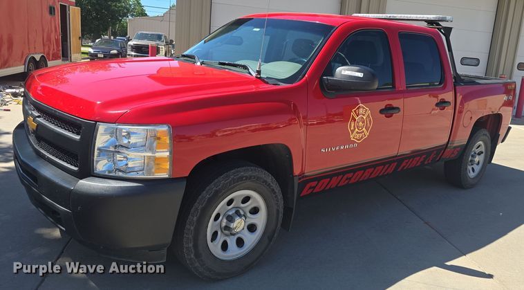 image for item EK6139 2012 Chevrolet Silverado 1500 Crew Cab pickup truck