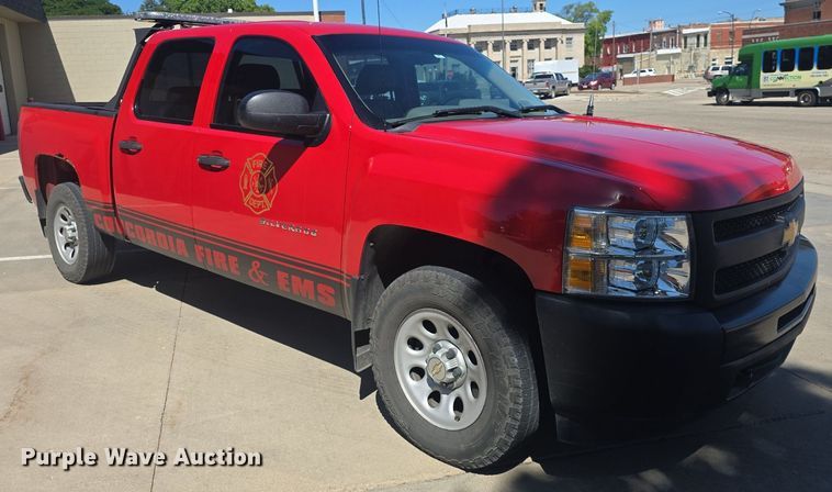 image for item EK6139 2012 Chevrolet Silverado 1500 Crew Cab pickup truck