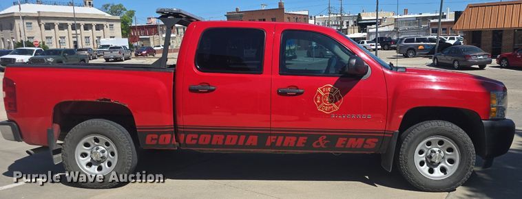 image for item EK6139 2012 Chevrolet Silverado 1500 Crew Cab pickup truck