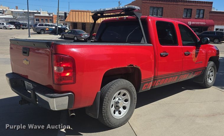 image for item EK6139 2012 Chevrolet Silverado 1500 Crew Cab pickup truck