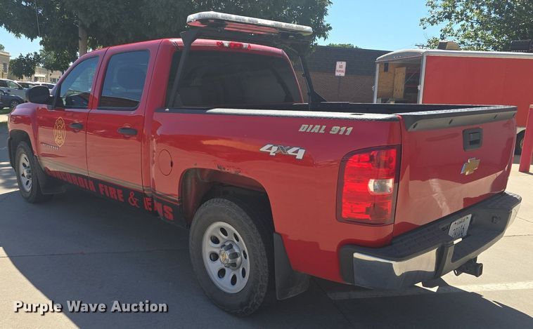 image for item EK6139 2012 Chevrolet Silverado 1500 Crew Cab pickup truck