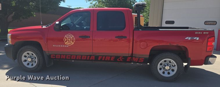 image for item EK6139 2012 Chevrolet Silverado 1500 Crew Cab pickup truck