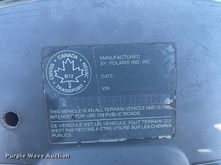 image for item EK6142 1997 Polaris Magnum  ATV