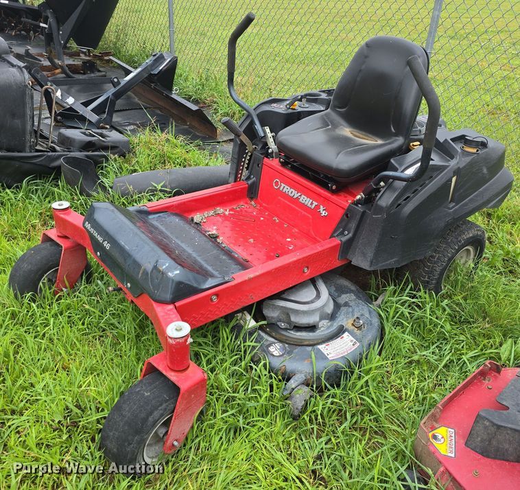 image for item EK6165 Troy-Bilt XP Mustang 46 ZTR lawn mower