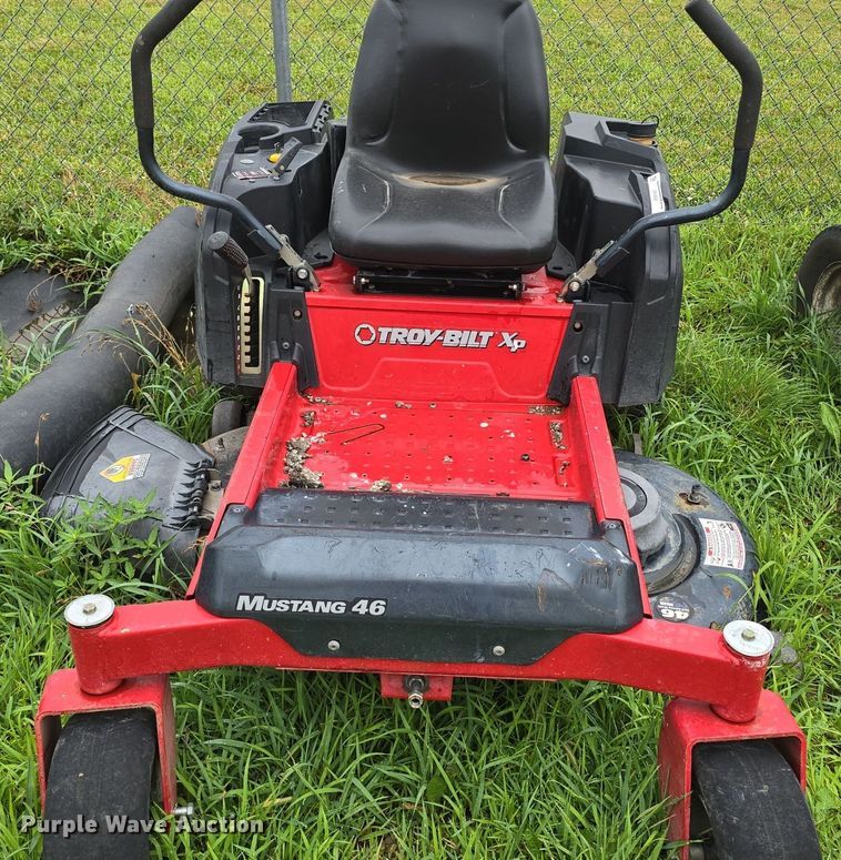 image for item EK6165 Troy-Bilt XP Mustang 46 ZTR lawn mower
