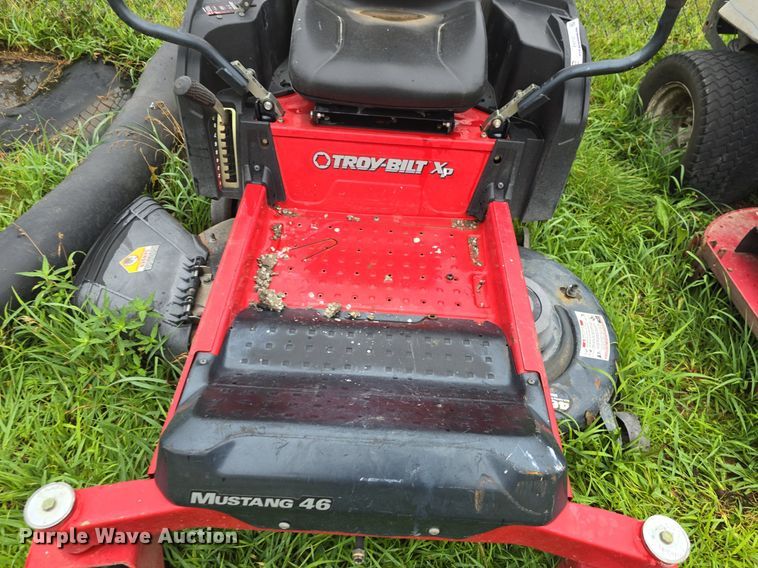 image for item EK6165 Troy-Bilt XP Mustang 46 ZTR lawn mower