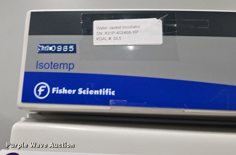 image for item EK6190 Fisher Scientific FFCO300TABC water jacket incubator