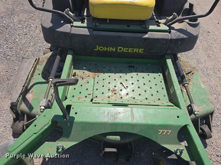 image for item EK6192 John Deere  777 ZTR lawn mower