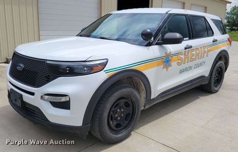 image for item KA9923 2020 Ford Explorer Police Interceptor  SUV