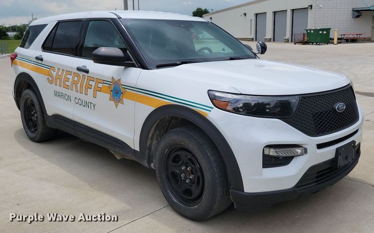 image for item KA9923 2020 Ford Explorer Police Interceptor  SUV