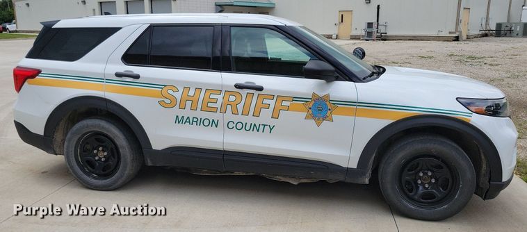 image for item KA9923 2020 Ford Explorer Police Interceptor  SUV