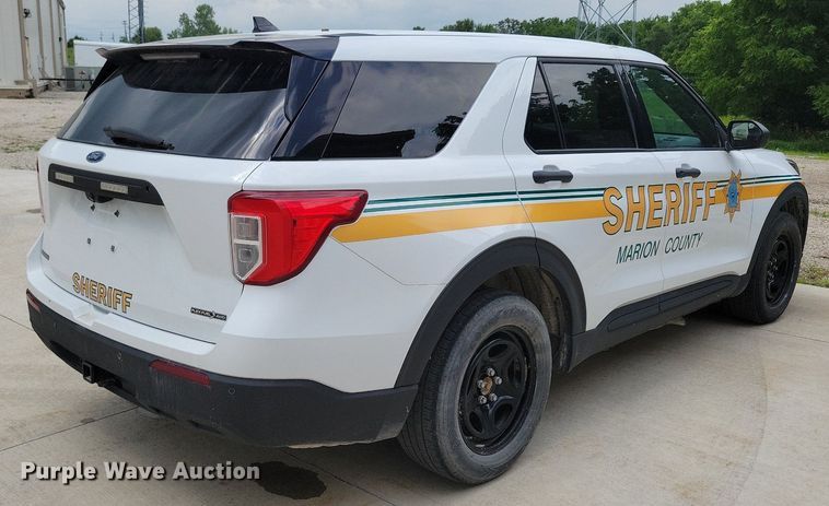 image for item KA9923 2020 Ford Explorer Police Interceptor  SUV