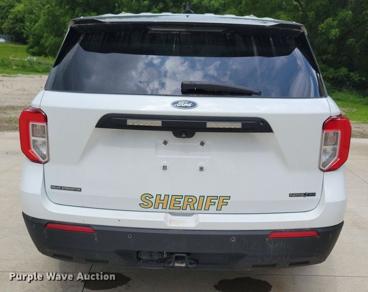 image for item KA9923 2020 Ford Explorer Police Interceptor  SUV
