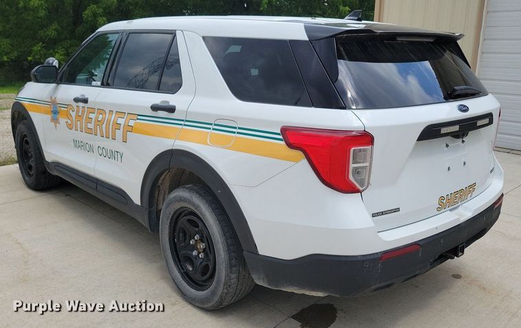 image for item KA9923 2020 Ford Explorer Police Interceptor  SUV