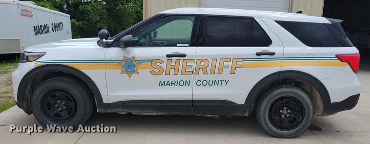 image for item KA9923 2020 Ford Explorer Police Interceptor  SUV