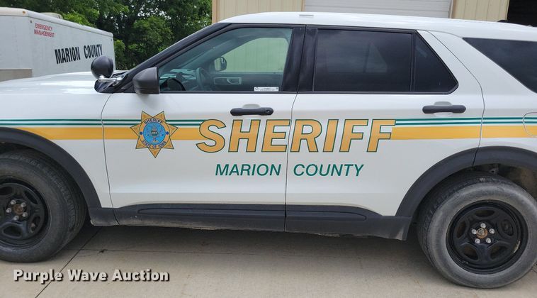 image for item KA9923 2020 Ford Explorer Police Interceptor  SUV