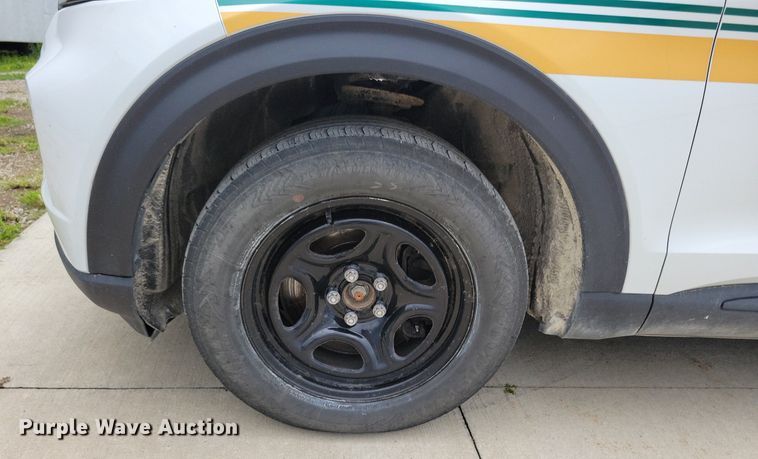 image for item KA9923 2020 Ford Explorer Police Interceptor  SUV