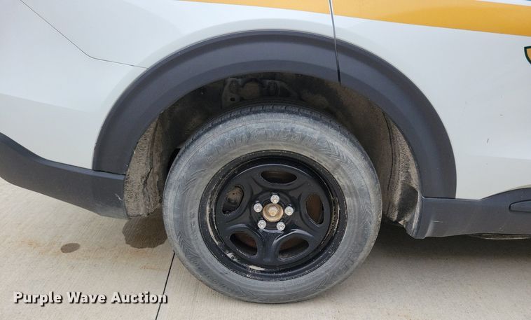 image for item KA9923 2020 Ford Explorer Police Interceptor  SUV