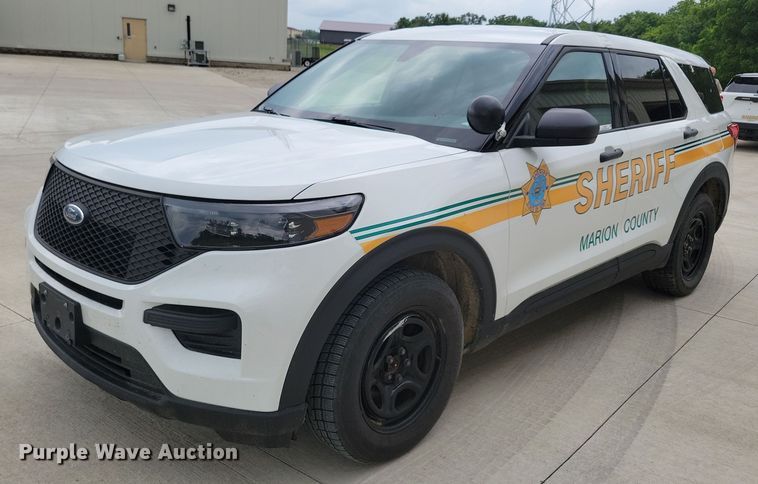 image for item KA9925 2020 Ford Explorer Police Interceptor  SUV