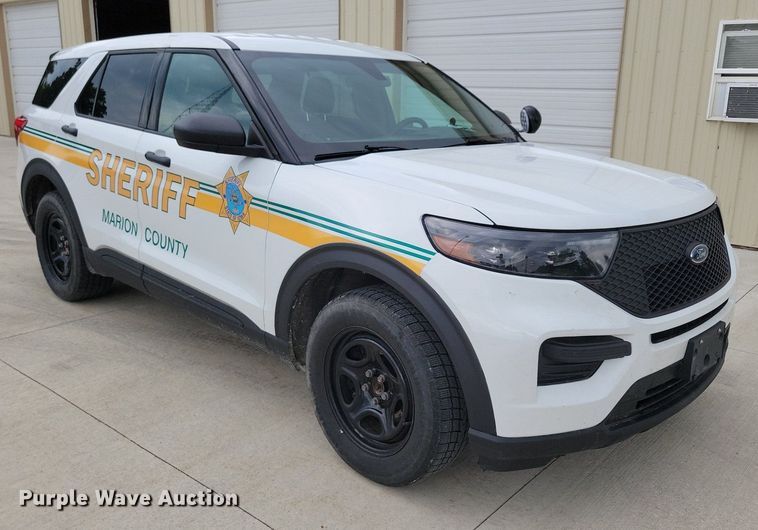 image for item KA9925 2020 Ford Explorer Police Interceptor  SUV