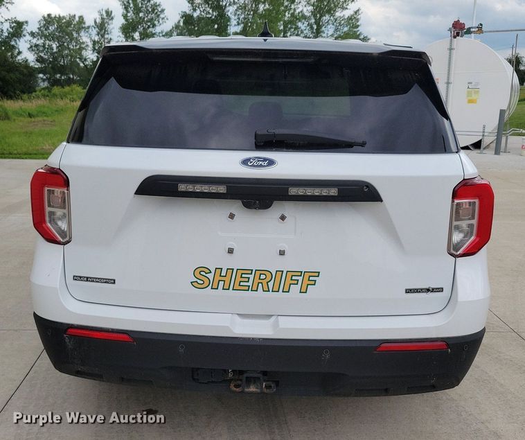 image for item KA9925 2020 Ford Explorer Police Interceptor  SUV