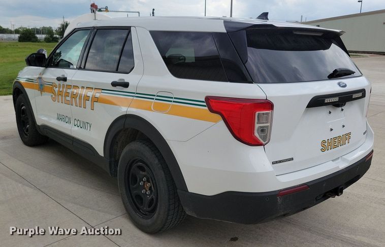image for item KA9925 2020 Ford Explorer Police Interceptor  SUV