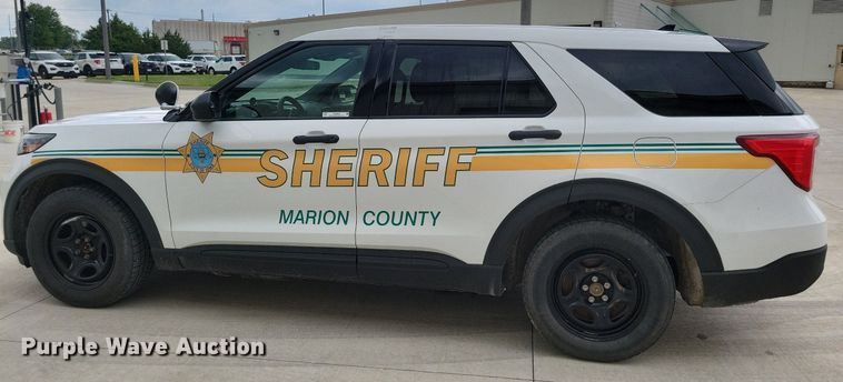 image for item KA9925 2020 Ford Explorer Police Interceptor  SUV