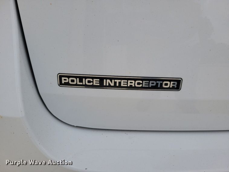 image for item KA9925 2020 Ford Explorer Police Interceptor  SUV