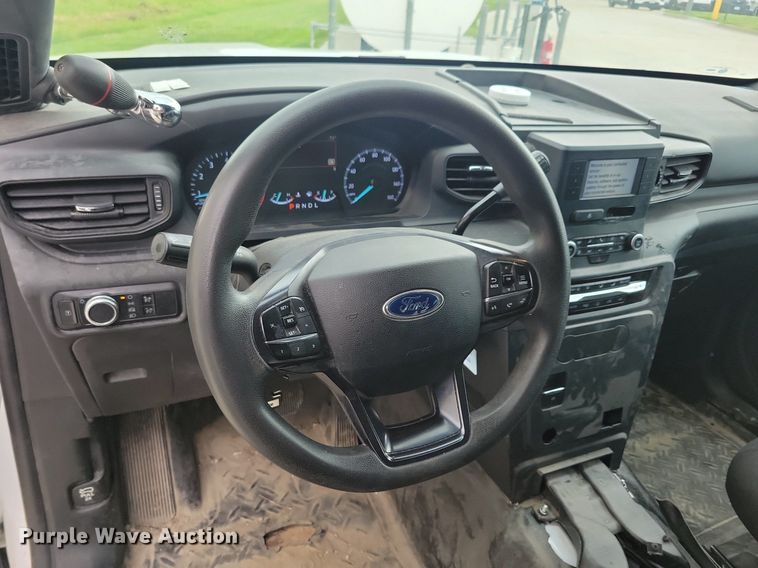 image for item KA9925 2020 Ford Explorer Police Interceptor  SUV
