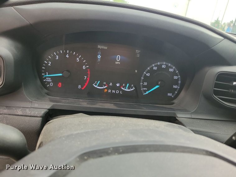 image for item KA9925 2020 Ford Explorer Police Interceptor  SUV