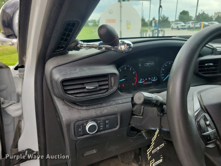 image for item KA9925 2020 Ford Explorer Police Interceptor  SUV