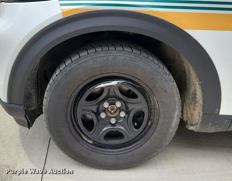 image for item KA9925 2020 Ford Explorer Police Interceptor  SUV