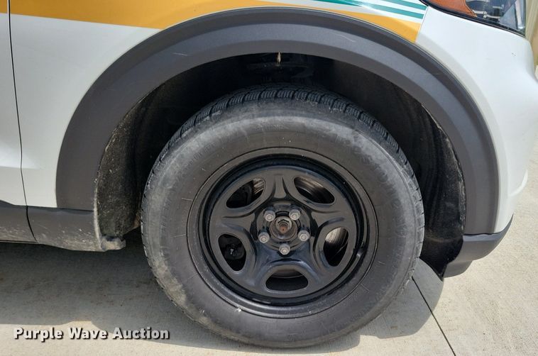 image for item KA9925 2020 Ford Explorer Police Interceptor  SUV