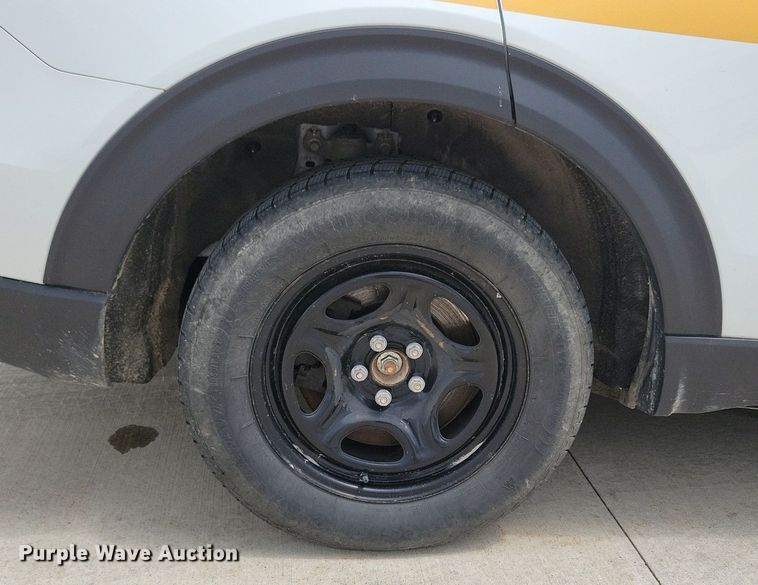 image for item KA9925 2020 Ford Explorer Police Interceptor  SUV