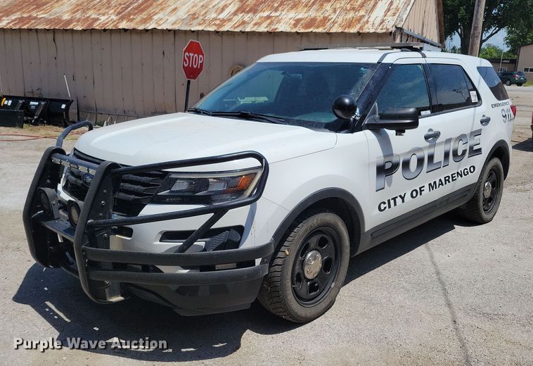image for item KA9932 2018 Ford Explorer Police Interceptor SUV