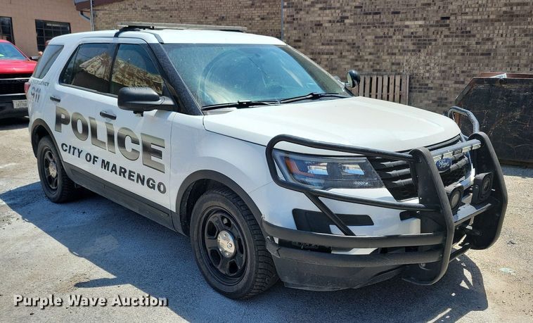 image for item KA9932 2018 Ford Explorer Police Interceptor SUV