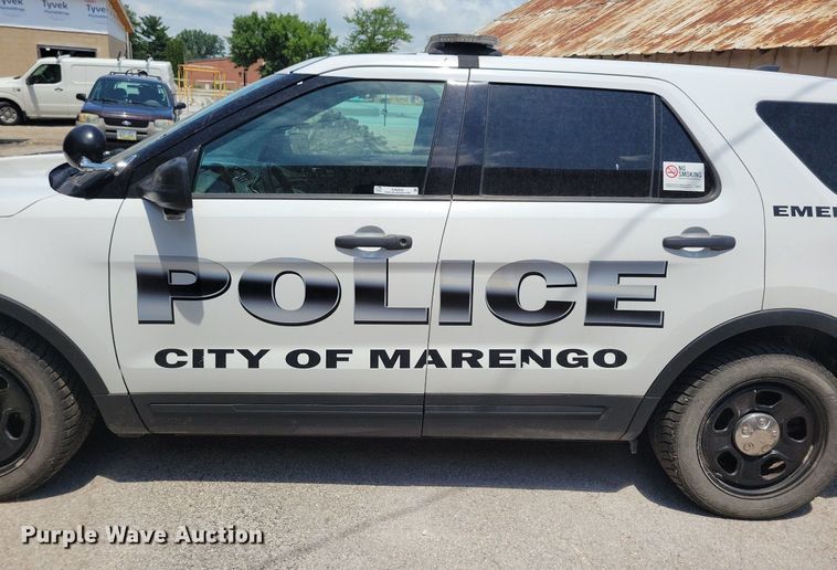 image for item KA9932 2018 Ford Explorer Police Interceptor SUV