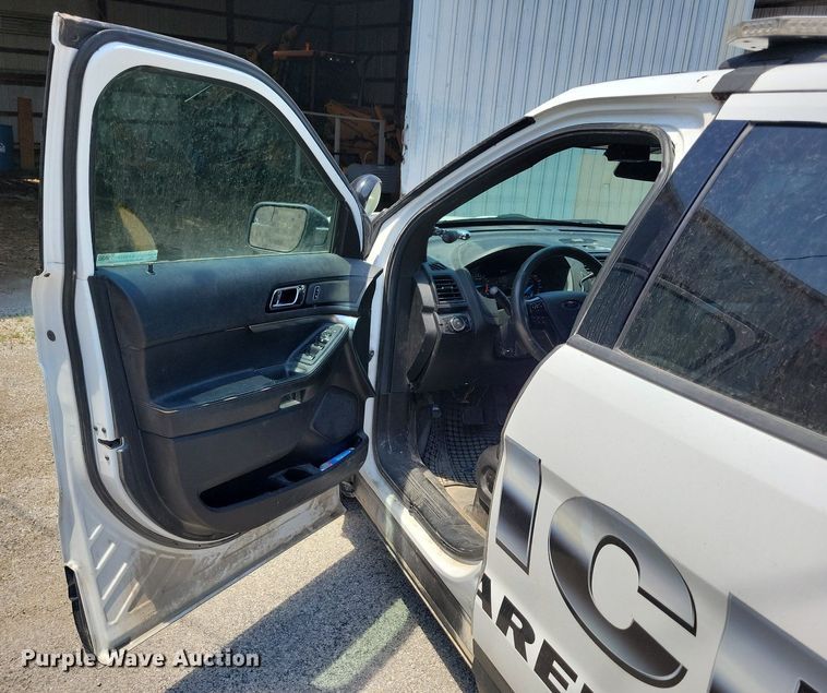 image for item KA9932 2018 Ford Explorer Police Interceptor SUV
