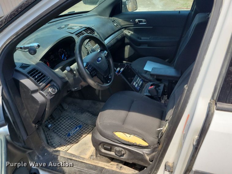 image for item KA9932 2018 Ford Explorer Police Interceptor SUV