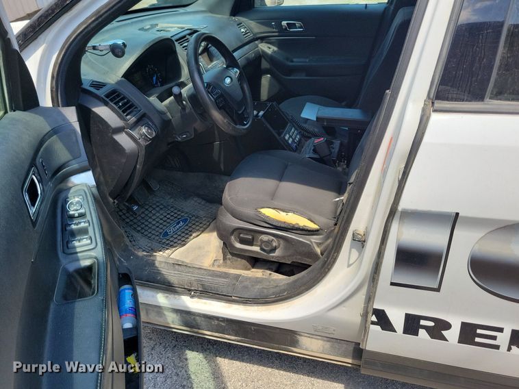 image for item KA9932 2018 Ford Explorer Police Interceptor SUV