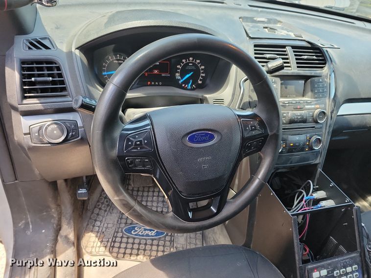 image for item KA9932 2018 Ford Explorer Police Interceptor SUV