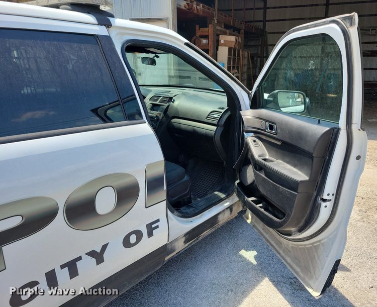 image for item KA9932 2018 Ford Explorer Police Interceptor SUV