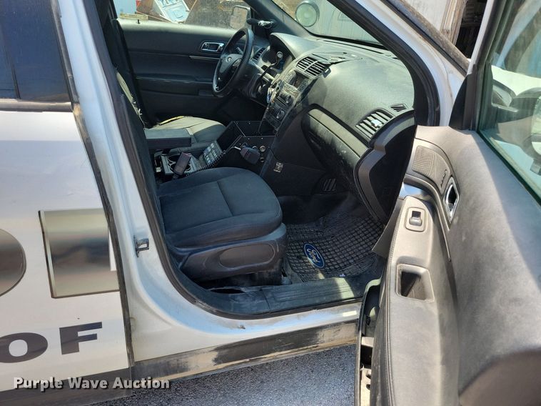 image for item KA9932 2018 Ford Explorer Police Interceptor SUV