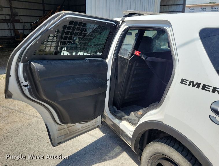 image for item KA9932 2018 Ford Explorer Police Interceptor SUV