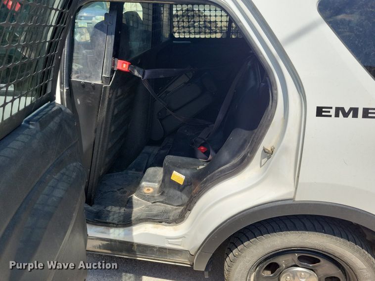 image for item KA9932 2018 Ford Explorer Police Interceptor SUV