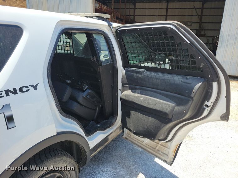 image for item KA9932 2018 Ford Explorer Police Interceptor SUV