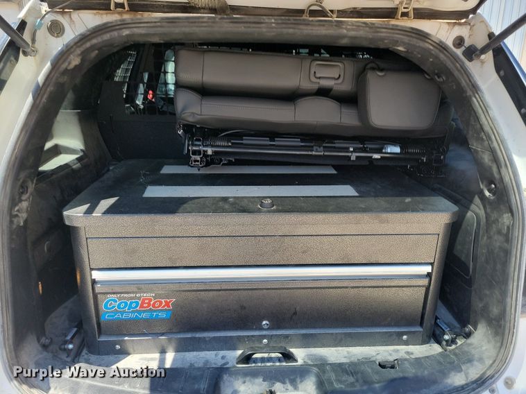 image for item KA9932 2018 Ford Explorer Police Interceptor SUV