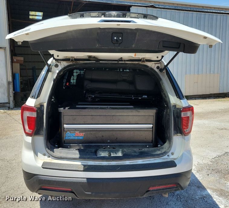 image for item KA9932 2018 Ford Explorer Police Interceptor SUV