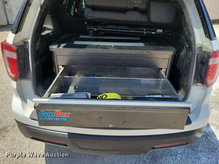 image for item KA9932 2018 Ford Explorer Police Interceptor SUV